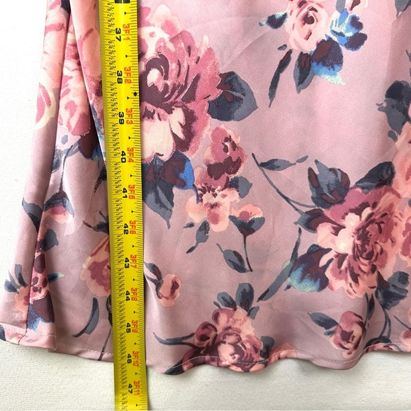 Free People Intimately Easy to Love Maxi Slip Dress Floral Roses Print - Picture 8 of 9